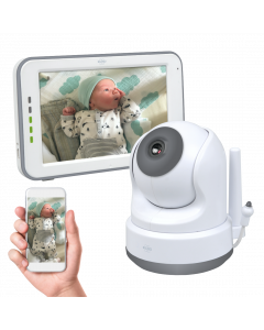 Baby Monitor Royale HD Babyfoon met 12,7 cm touchscreen en app (BC3000)