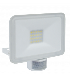 Design LED Buitenlamp met Bewegingsmelder 20W - Wit (LF5020P)